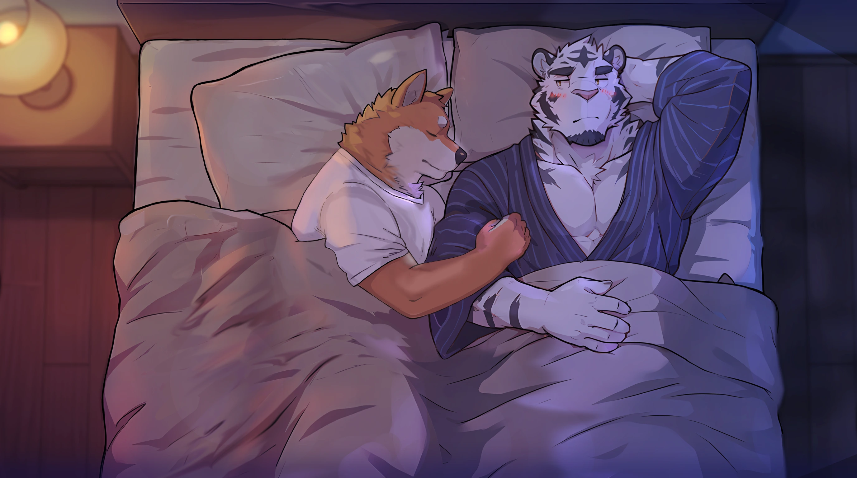 CG preview sleeping scene